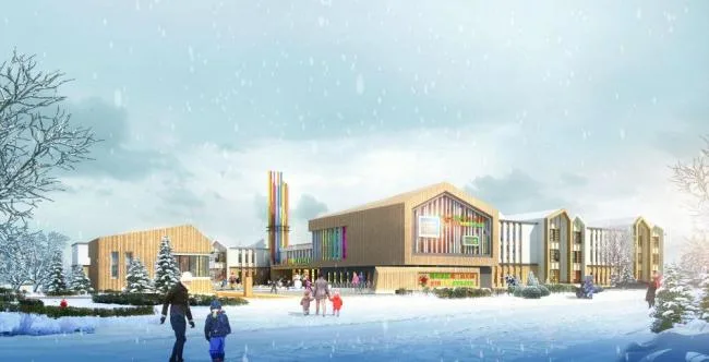 Sketchup School Model | Kindergarten, Modern Style, Educational Architecture