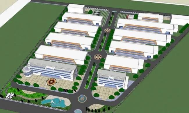 Sketchu Industrial Building | Multi story factory area, modern style, industrial architecture