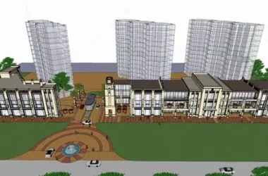 SketchUp Business Model | Multi-Story Classical Street-Side Commercial Building-BIM WORLD