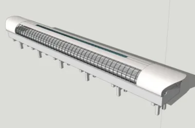 SketchUp Materials and Models: Subway Tracks, Bridges, and Components-BIM WORLD
