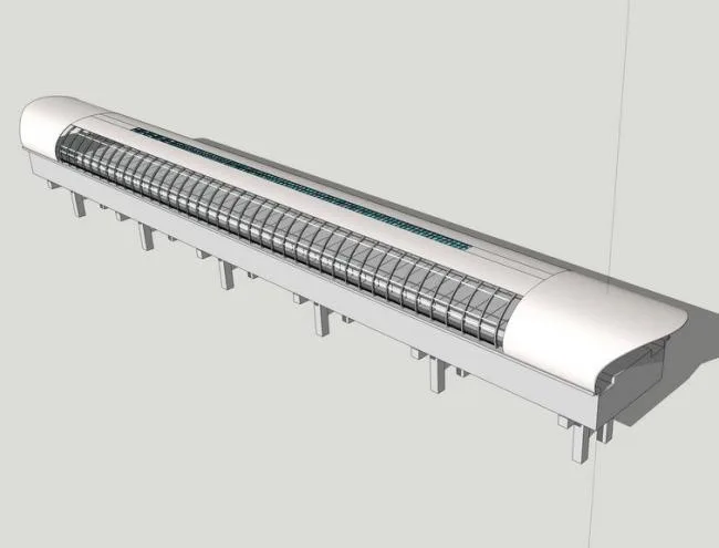 SketchUp Materials and Models: Subway Tracks, Bridges, and Components