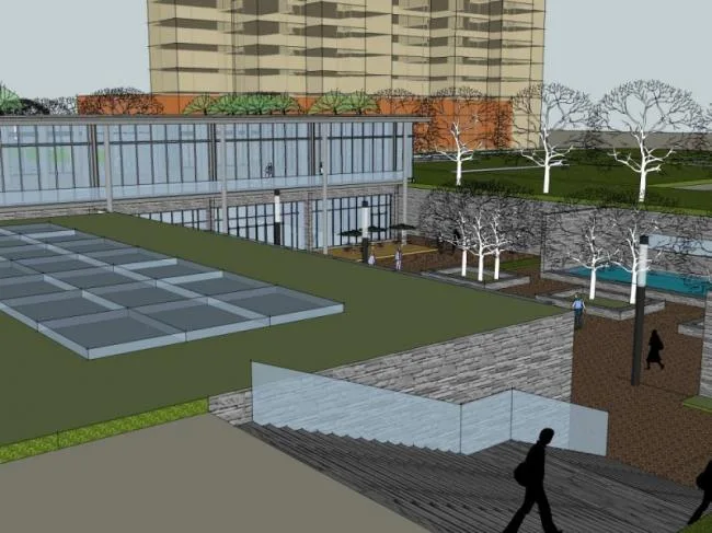 Sketchup Business Model | Low Level, Business Club, Modern Style