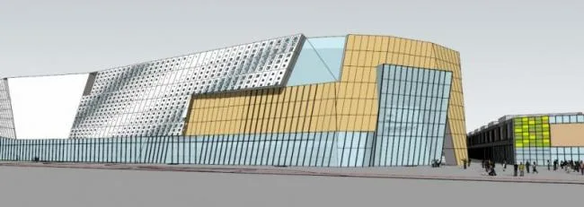 Sketchup Business Model | Multi layer Mall, Modern Style