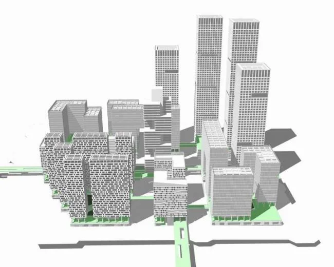 Sketchup Office Model | High rise Office Building, Office Building, Hotel, Modern Style