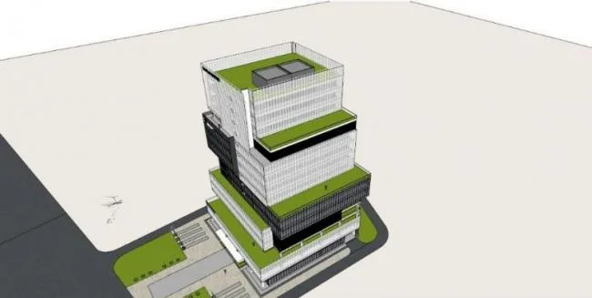 Sketchup Office Model | High rise Office Building, Modern Style