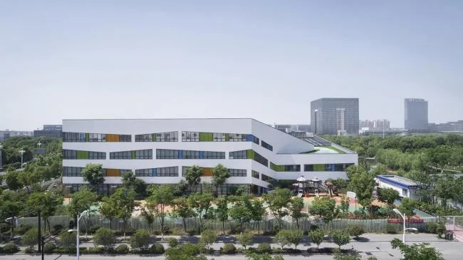 BIM Architecture | Nanxun Town Middle Kindergarten New Site Expansion Project/Zhejiang New Year's Eve School Architectural Design and Research Institute Co., Ltd