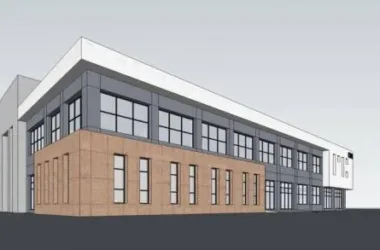 Sketchu Industrial Building: Modern Multi-Story Factory Architecture-BIM WORLD