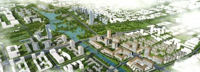 Sketchup Planning Model | Urban Planning, Modern Style, Multi story High rise Mixed Use