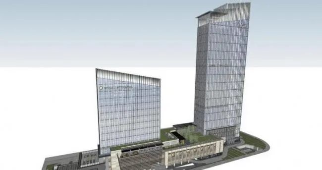 Sketchup Hotel Model | Super High rise Hotel, Modern Style