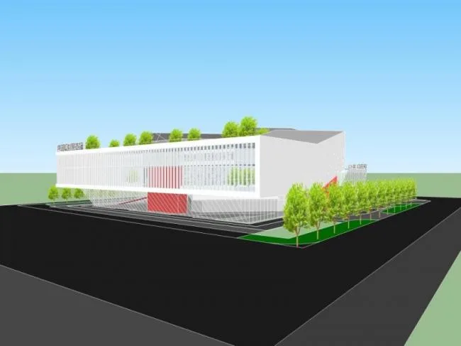 Sketchup Cultural Model | Multi story Planning Exhibition Hall, Cultural Architecture, Modern Style
