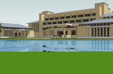 Modern Low-Rise Resort and Hotel Model in SketchUp-BIM WORLD