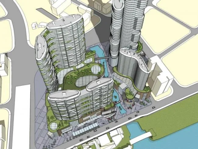 Sketchup Hotel Model | Super High rise Hotel, Modern Style