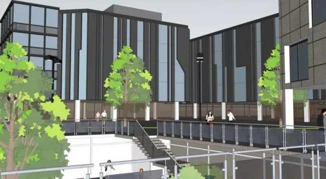 Sketchup Office Model | Creative Park Concept, Multi story Office, Industrial Park, Industrial Building, Modern Style