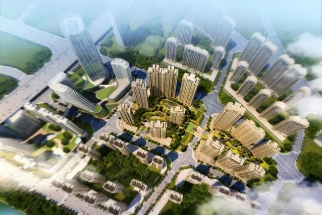 Sketchup Residential Model | High rise residential complex, modern style, residential building