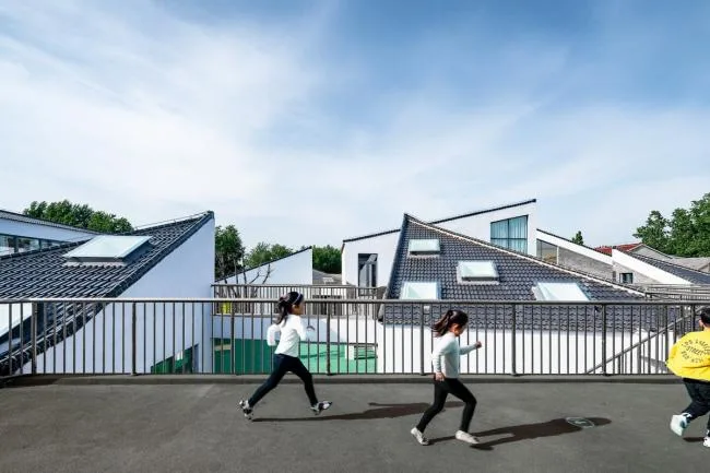 BIM Architecture | Water Town Charm, Glittering Stars on the Endless Plain: Jiangsu Beisha Kindergarten/Crossboundaries