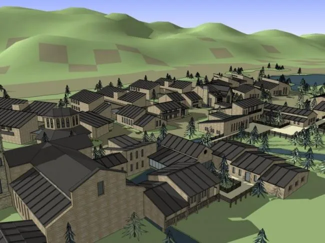 SketchUp Business Model: Designing a Modern Multi-Story Chinese Style Clubhouse