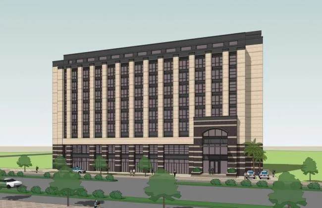 Sketchup Office Model | Multi-story Office Building, Modern Style