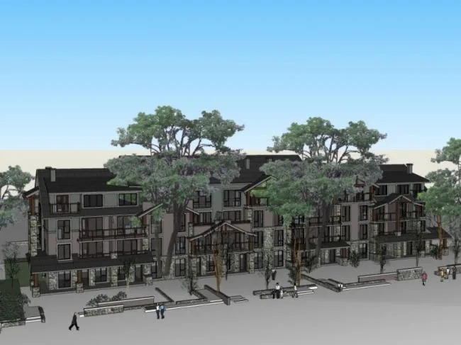 Sketchup Villa Model | Multi row Villa, Modern Style