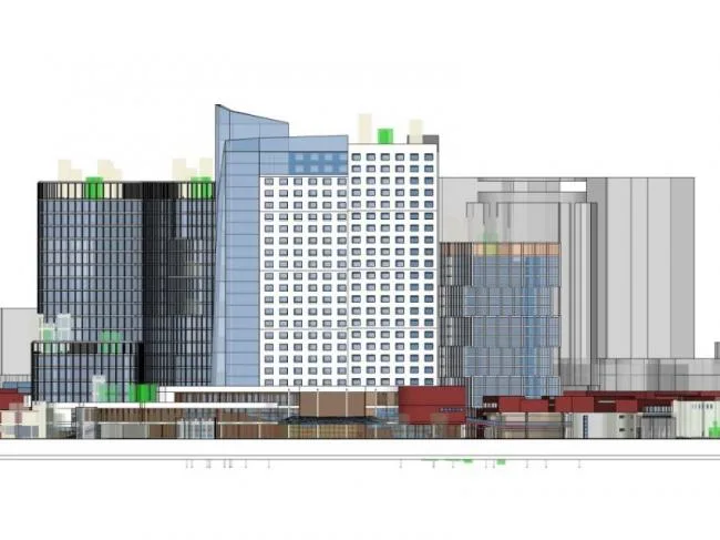 Sketchup Complex Model | Multi story Commercial Complex, Residential, Office, Modern Style