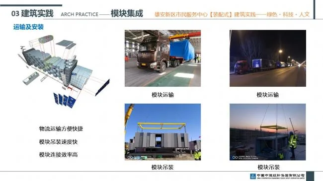 Prefabricated | Xiong'an New Area Citizen Service Center Prefabricated Building Practice Experience Sharing
