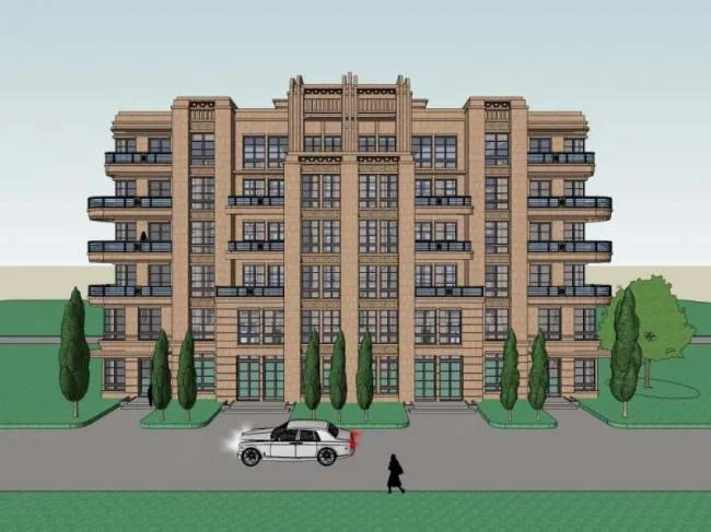 Sketchup Residential Model | Multi story Residence, European Style, Residential Architecture, Classical Style