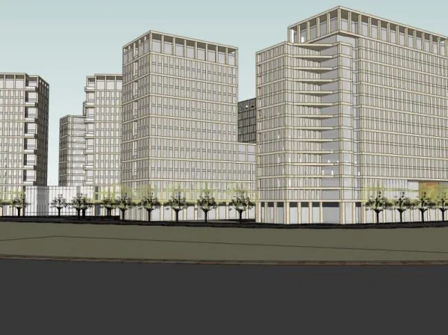 Sketchup Residential Model | High rise apartments, residential buildings, modern style