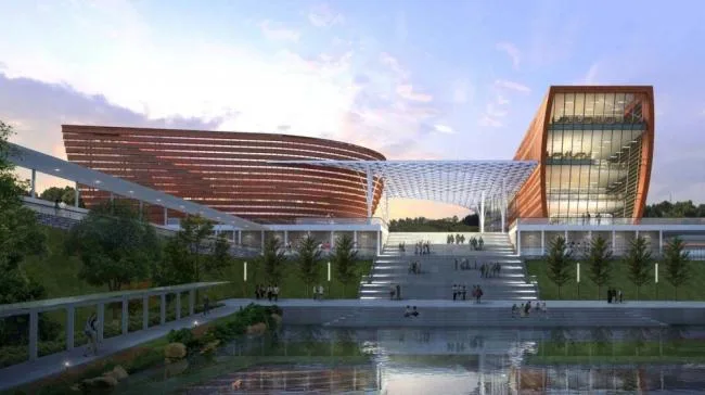 Sketchup Cultural Model | Multi story School, Teaching Building, Educational Architecture, Campus, Modern Style