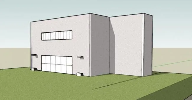 Sketchup Villa Model | Solo Villa, Corbusier, Modern Style