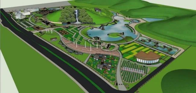 Sketchup Planning Model | Park Planning, Modern Style