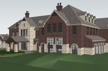 SketchUp Residential Design: Multi-Story British Classical Home with Clubhouse-BIM WORLD