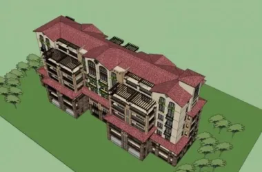 Classical Multi-Story Residential Model in SketchUp-BIM WORLD