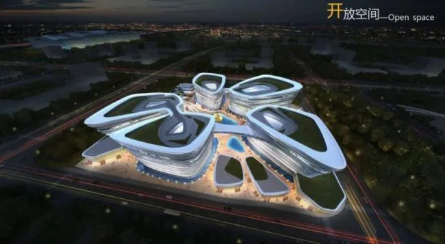 Sketchup Cultural Model | Multi story Exhibition Center, Cultural Architecture, Modern Style