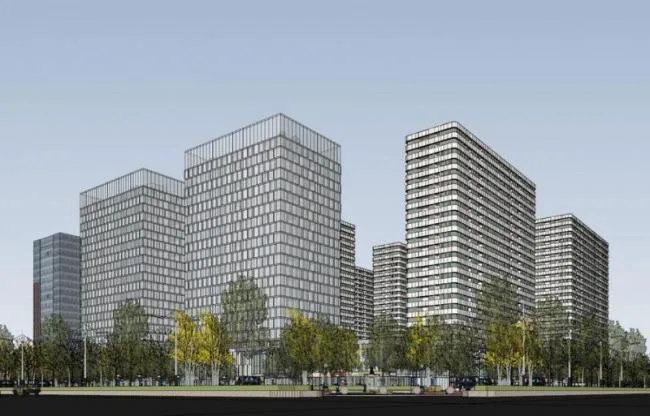 Sketchup Residential Model | High rise apartment residential, ground floor commercial, modern style, residential building