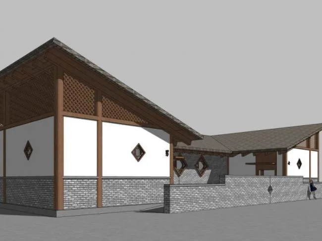 Sketchu Industrial Building | Multi story Public Toilet, Chinese Style