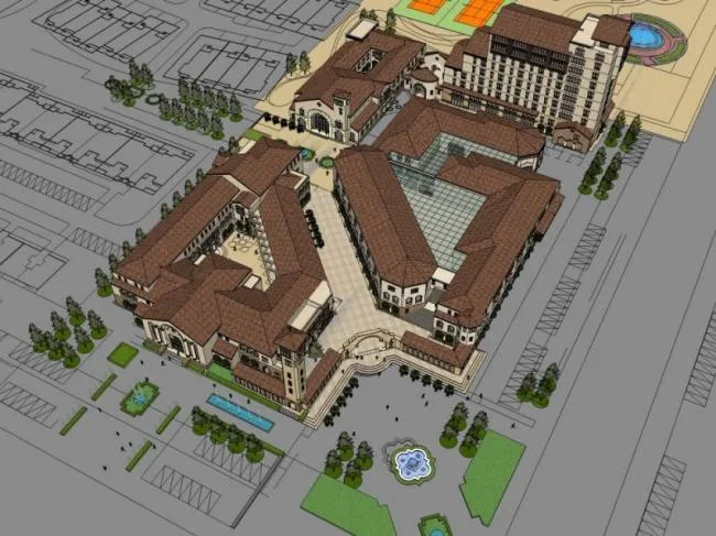 Sketchup Business Model | Multi layer Community Business, Classical Style