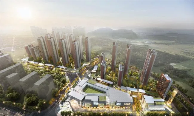 Sketchup Complex Model | Multi story High rise Mixed Commercial Complex, High rise Residential, Modern Style