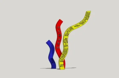 SketchUp Materials for Landscape Sculpture Models | Modern Style Components-BIM WORLD
