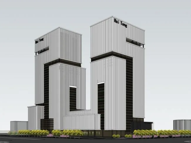 Sketchup Office Model | Super High rise Office Building, Modern Style