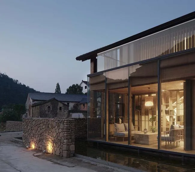 BIM Architecture | Qiheshan Village Reception Hall/China Academy of Art Landscape Architecture Design and Research Institute