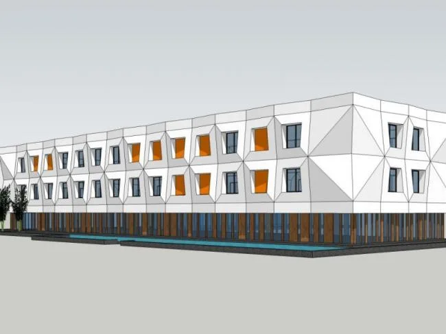 Sketchup Business Model | Clubhouse, Modern Style