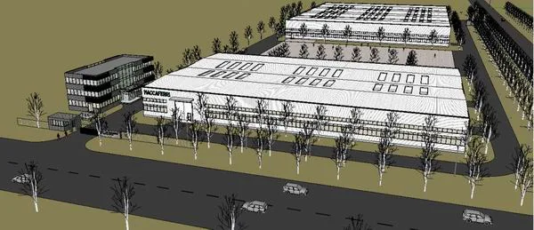 Sketchu Industrial Factory | Multi story Industrial Factory, Office Building, Modern Style