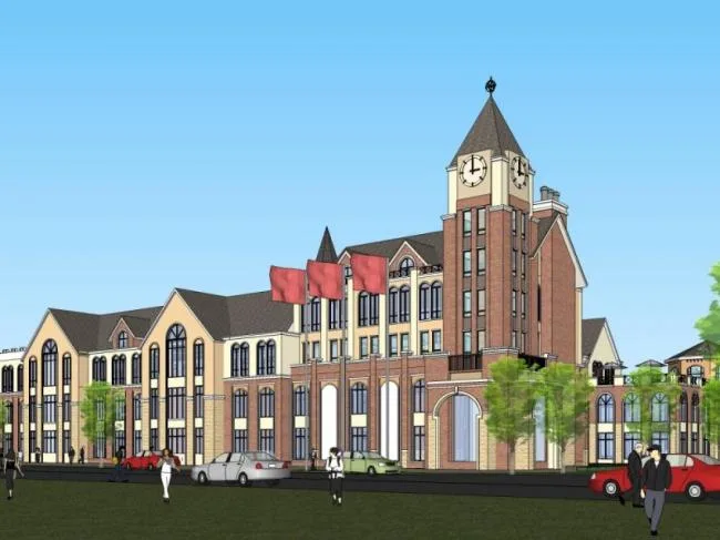 Sketchup Business Model | Multi story Club, European Style