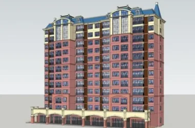 SketchUp Residential Models: Mid-to-High Rise Buildings in French and Classical Architectural Styles-BIM WORLD