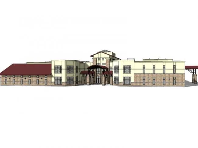 Sketchup Business Model | Commercial Architecture, Modern Style