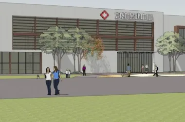 Modern Multi-Story Maternal and Child Health Center Hospital Model in SketchUp-BIM WORLD