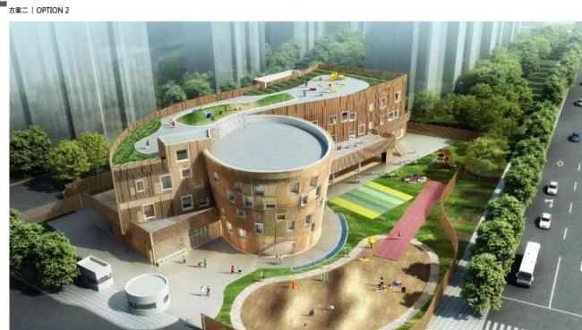 Sketchup School Model | Multi story Kindergarten, School, Educational Building, Modern Style