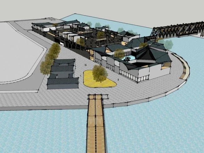 Sketchup Cultural Model | Museum, Modern Style, Cultural Architecture