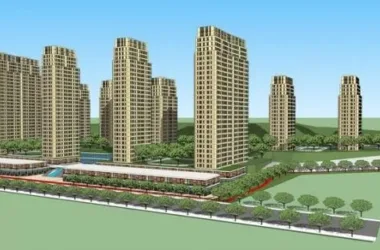 Modern High-Rise Residential Community with Ground-Floor Commercial Spaces in SketchUp-BIM WORLD