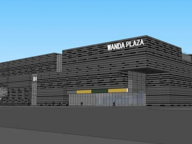 Sketchup Business Model | Multi story Shopping Mall, Modern Style