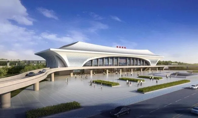 Sketchup Station Road Bridge | Multi story Bus Station, Transportation Building, Municipal Facilities, Modern Style